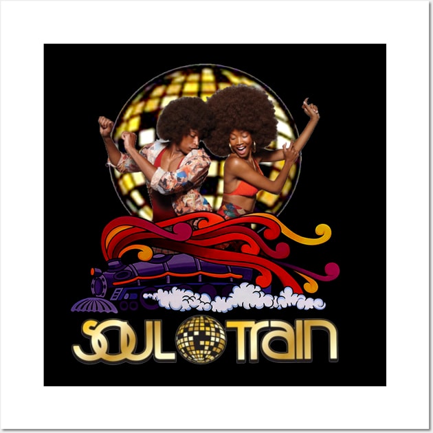 Soul Train 1971 - Black History Wall Art by NandosGhotik